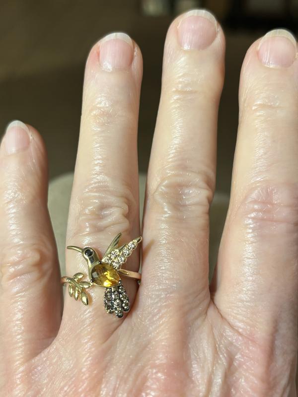 Hummingbird ring