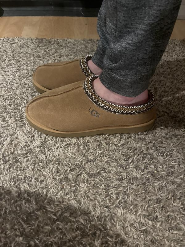 UGG Men s Tasman Suede Shearling Slippers Bloomingdale s