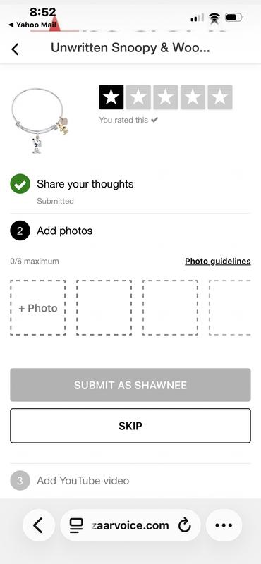 Have not recieved yet