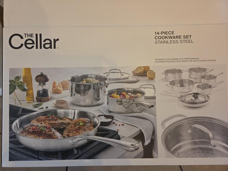 Sturdy stainless steel set