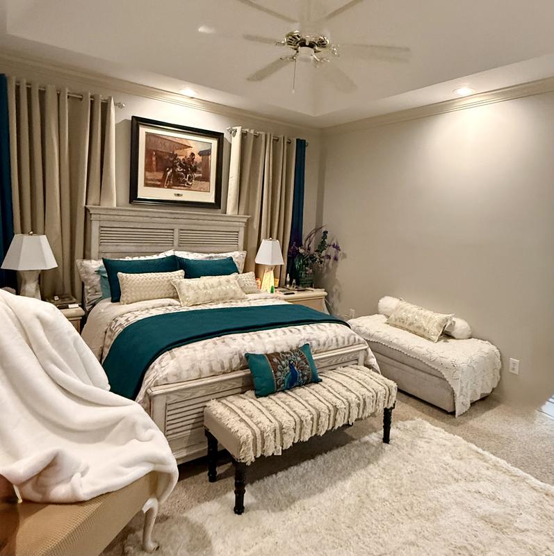 New comforter & shams