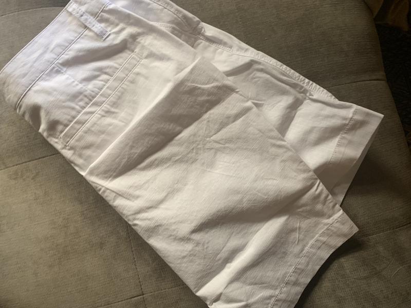 Chambray shorts (White)