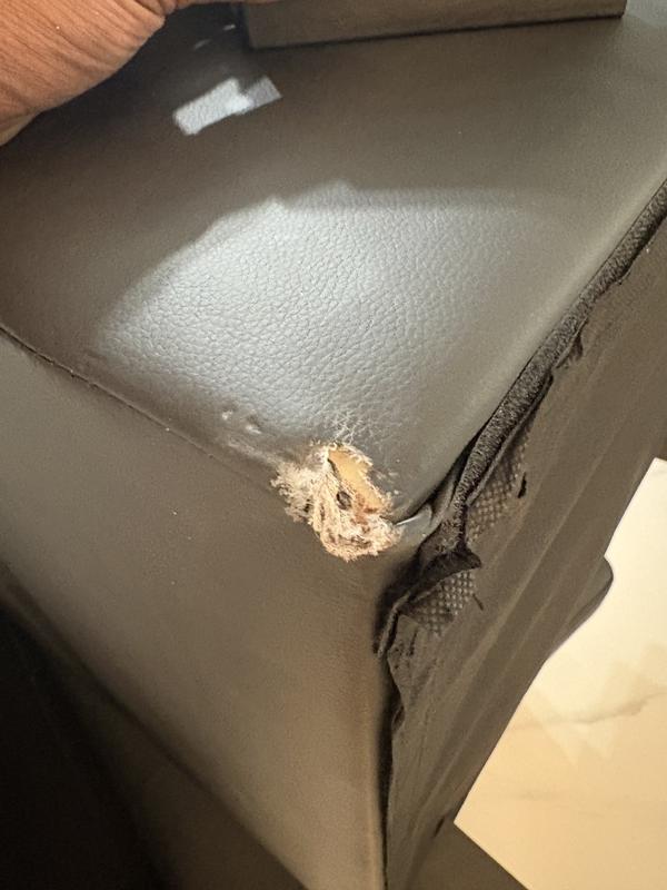 Broken corner