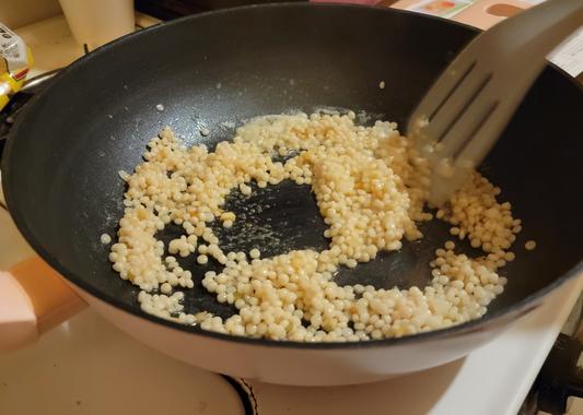 Making couscous