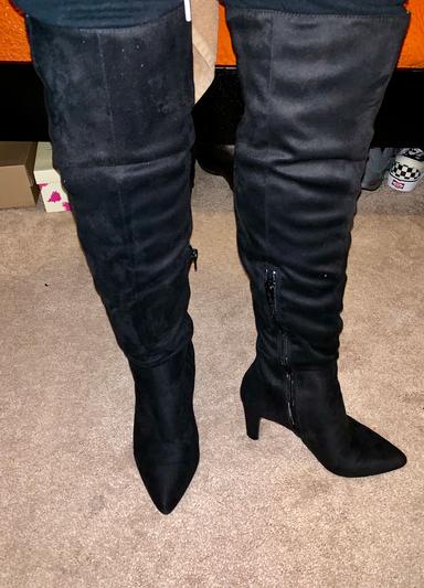 Material girl candice dress boots deals