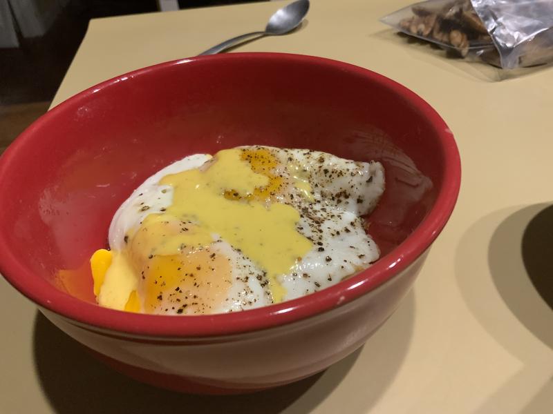 Restaurant style breakfast at home.