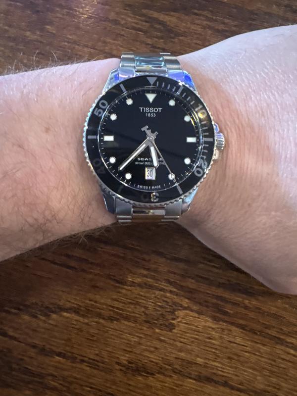 The 40 mm case fits my wrist great