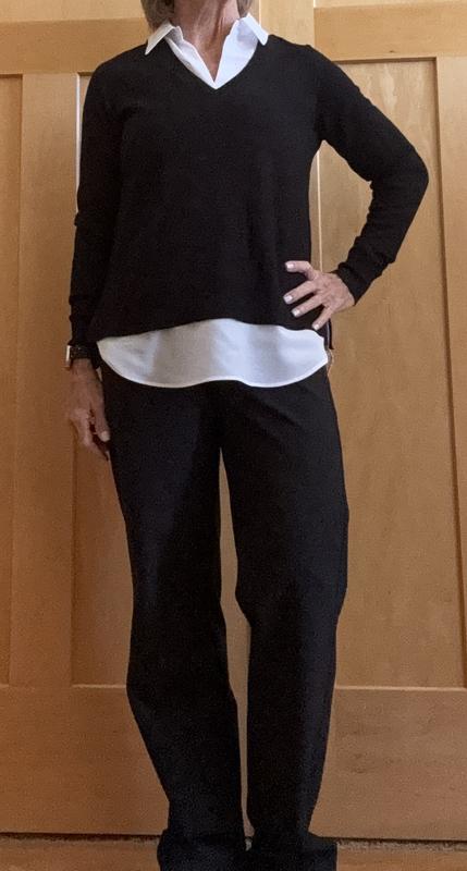 売れ筋商品|||スタイルアンドコー ニット&セーター アウター レディース Women's Twofer Layered-Look Sweater Top, Created for Macy's Deep Black Style & Co Women's Twofer Layered-Look Sweater Top, Created