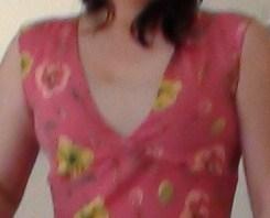 solve deep V neckline