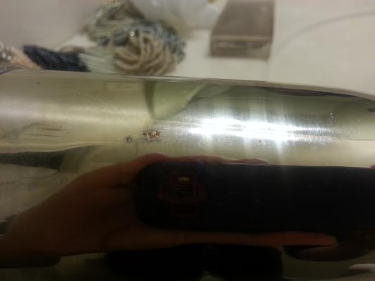 Rust spots after cleaning