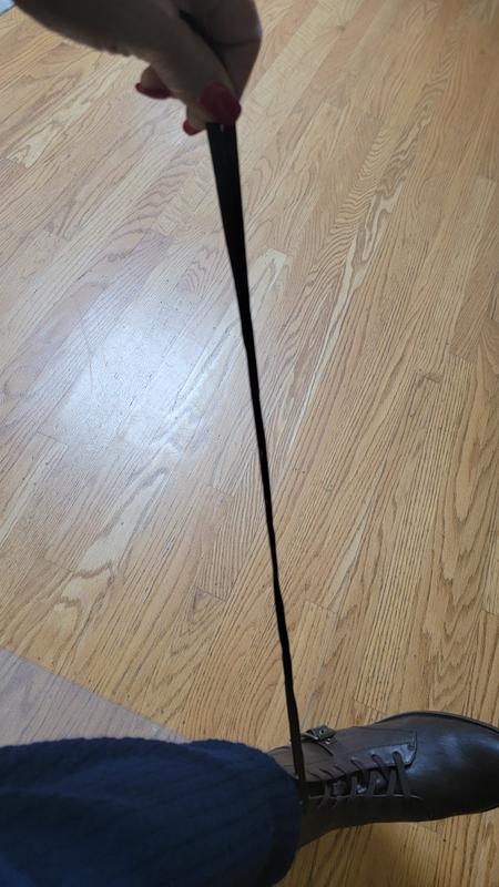 Excess lacing - untied