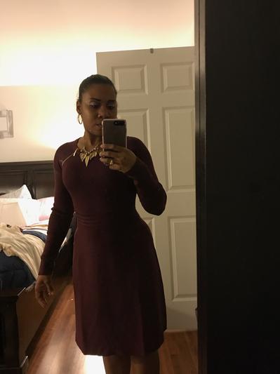 cant see it under dress