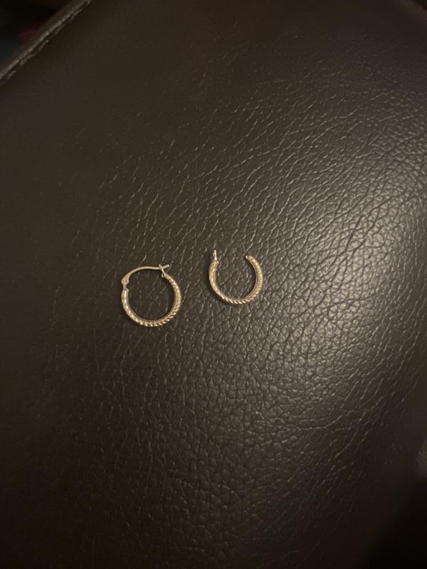 Bonus Offer: Polished Ribbed Textured Extra Small Hoop Earrings with any $25 purchase! (Orig. $150 Value) Available in Bag with qualifying purchase.
