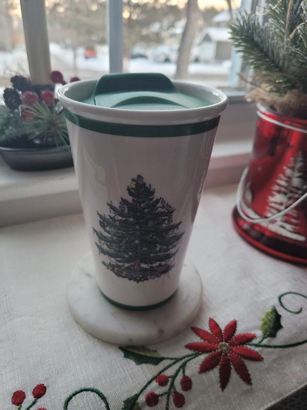 Spode ceramic insulated hot cup or cold