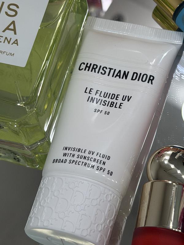 DIOR Invisible UV Fluid Hydrating Face Sunscreen, 1 oz. - Macy's