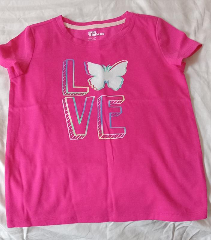 Butterfly/Love t-shirt