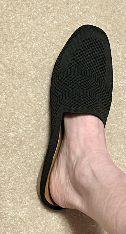 First putting the shoes on, they seemed to fit; as I continued to wear them, my feet would slip & slide around in the shoes.