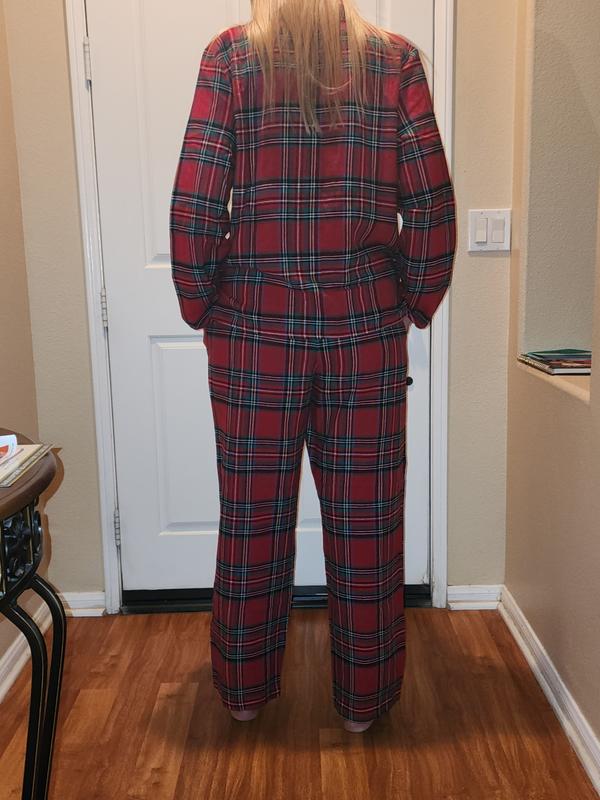 Back of jammies on me