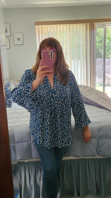 売れ筋商品|||スタイルアンドコー カットソー トップス レディース Petite Floral Pintucked Top, Exclusively at Macy's White Floral Style & Co Petite Floral Pintucked Top, Exclusively at