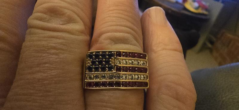 My Flag Ring Happy 250th America!