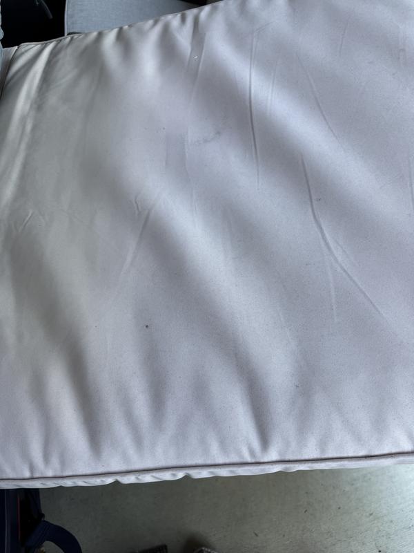 Pillows are faded and table has fallen apart, I would like a full refund. Furniture is Poor quality.