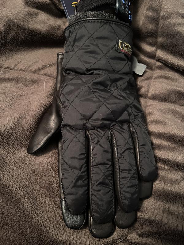 Ralph lauren best sale quilted field gloves