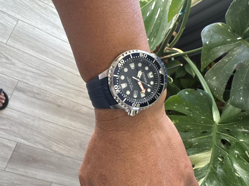 Citizen Men's Eco-Drive Promaster Diver Blue Strap Watch 42mm