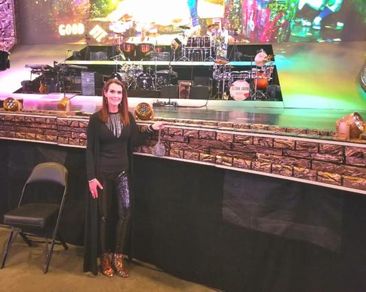 front row at Elton John