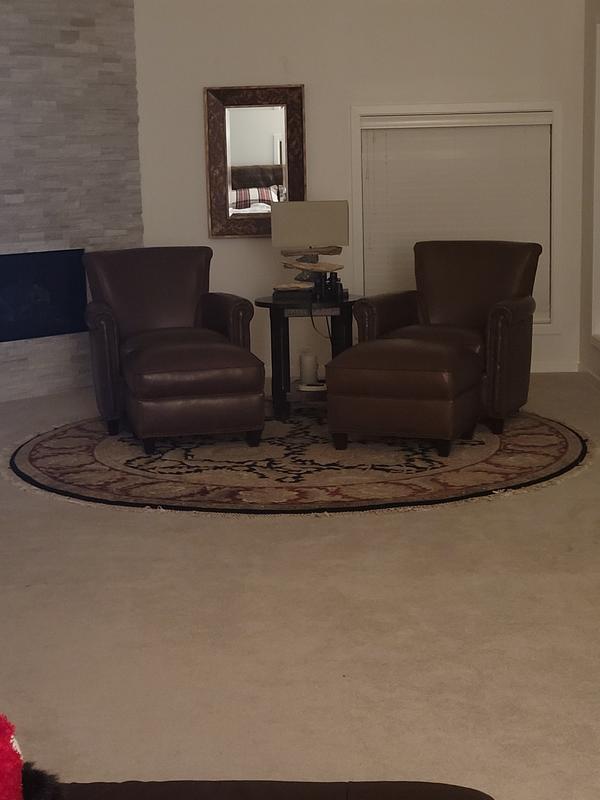 Sitting area in bedroom.