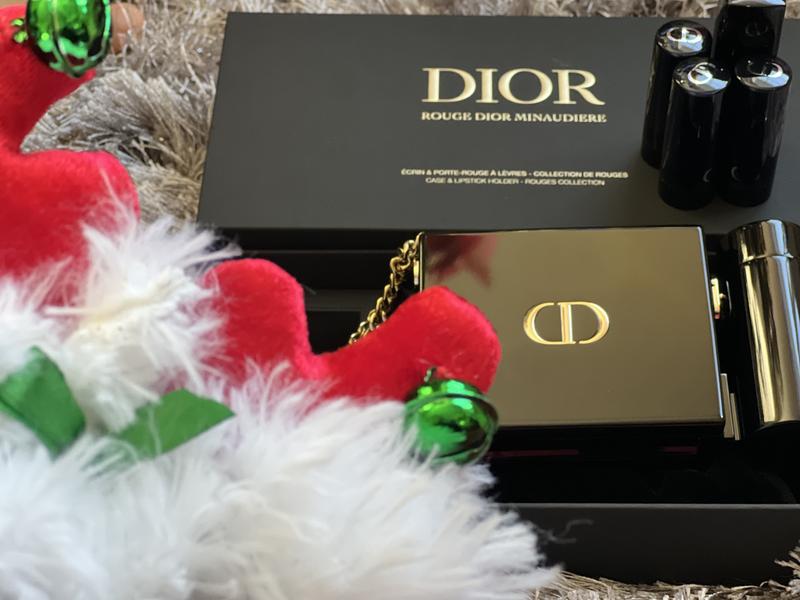 口紅 Dior Rouge Dior Minaudiere Bonhams : DIOR: ROUGE DIOR MINAUDIERE CASE & LIPSTICK HOLDER