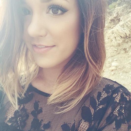 Wearing Double Wear Liquid Eyeliner