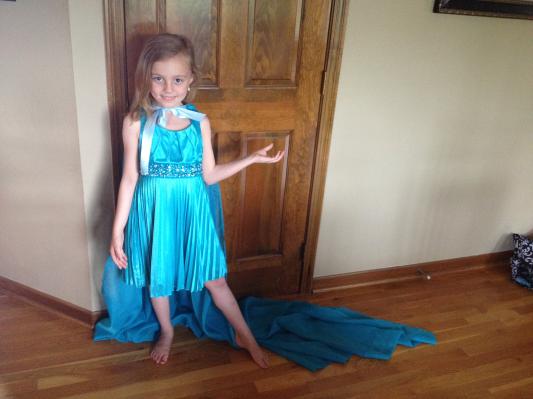 Works as a great Elsa dress!