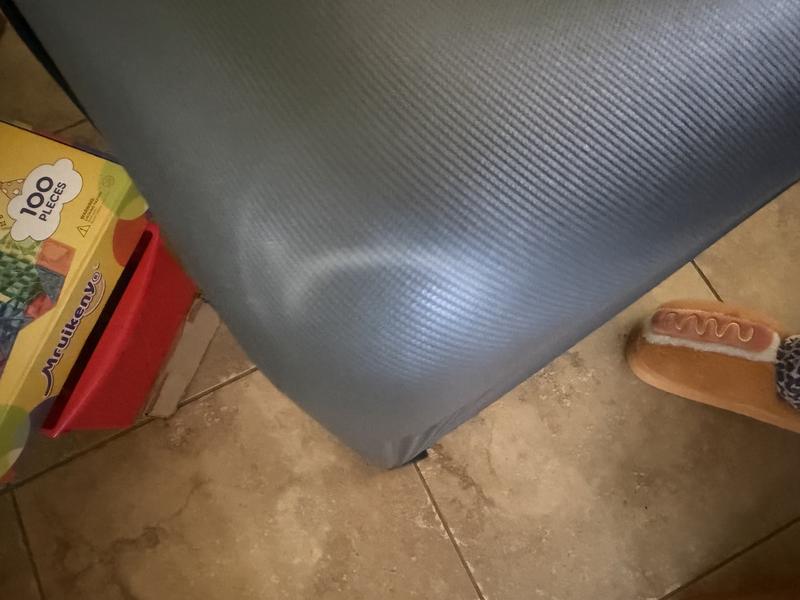 DENTED ON ARRIVAL