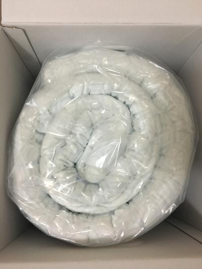 Shipped all rolled up