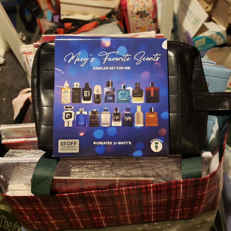 18-Pc. Fragrance Sampler Set For Him, Created for Macy's - Macy's