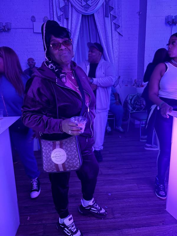 Sweat suit and sneaker ball