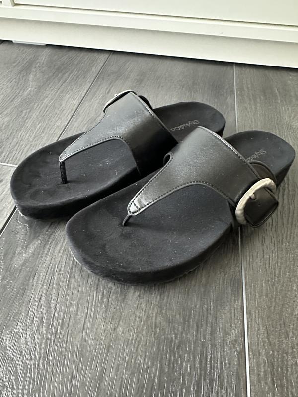 Style & Co Women's Zayaa Buckles Flat Sandals, Exclusively