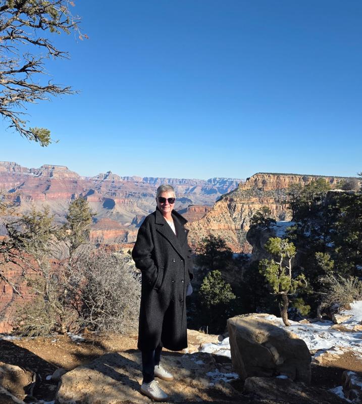 Good lookin' coat at the Grand Canyon