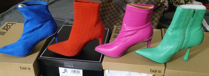 Rainbow of Boots from Macys