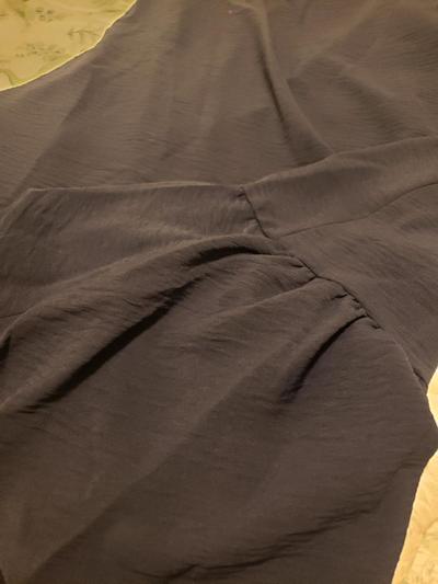 here are the cute ruffles on the bottom of the dress