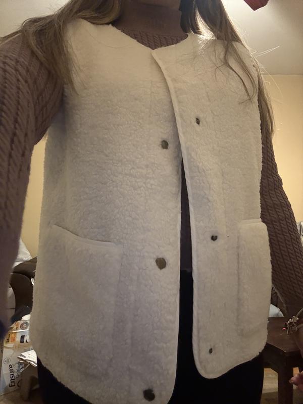 Women's Sherpa Vest, Macy's Exclusive