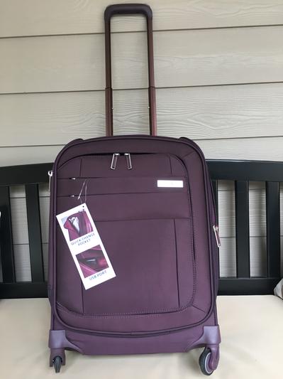 CLOSEOUT Samsonite Agilis 21 Softside Carry On Spinner Suitcase Created for Macy s Macy s