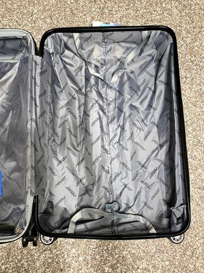 Inside of luggage
