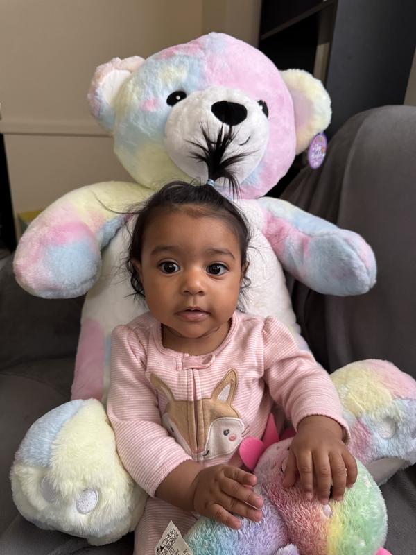 Baby loves this bear