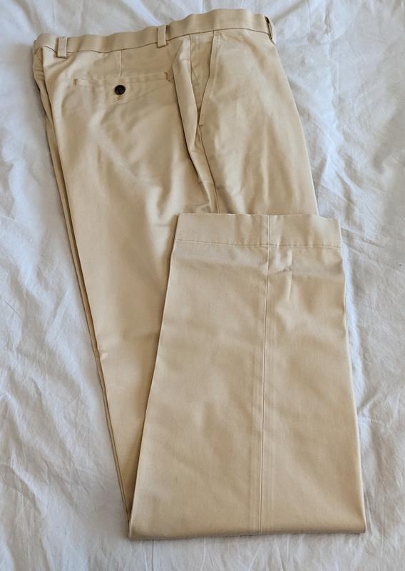 Brooks Brothers Men's Classic-Fit Cotton Stretch Chino Pants