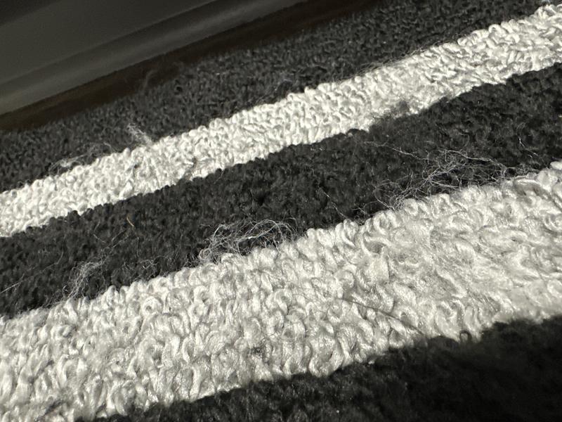 Our feet even “stick” to it