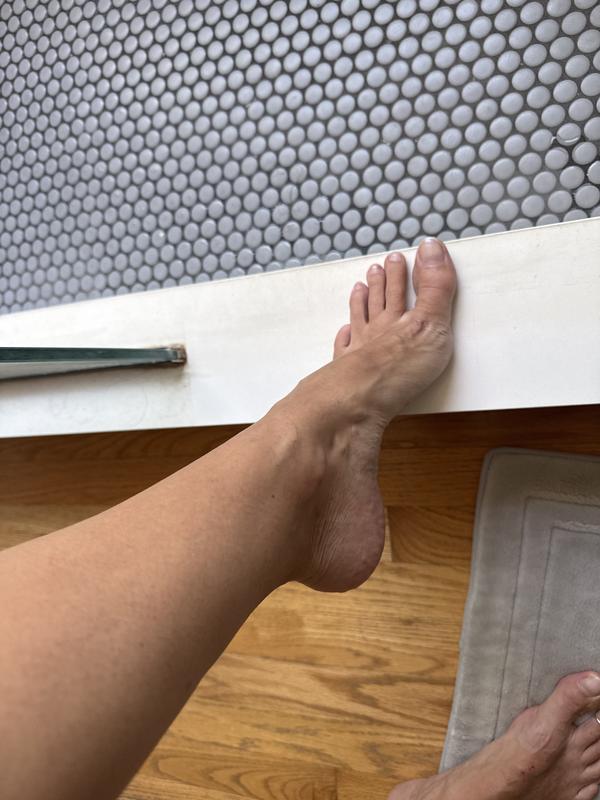 No sandals here yet…