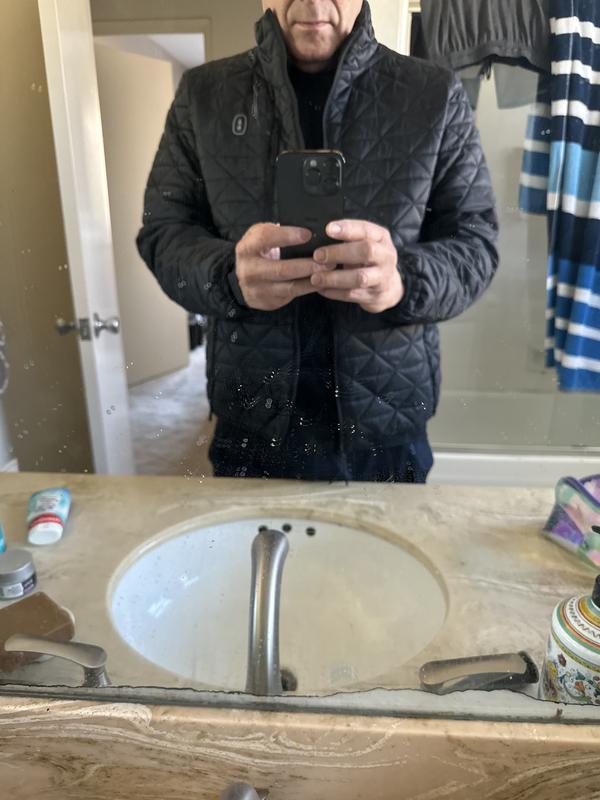 Dad rockin his new jacket