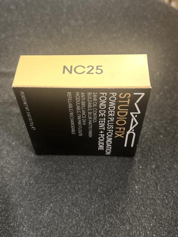 Here’s the box of my Mac Studio Fix Powder Plus Foundation from Macy’s