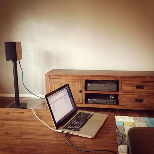 when we first got it, before decorating anything.